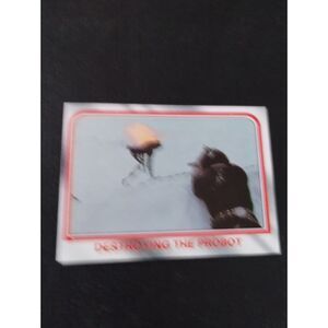 1980 Topps Star Wars The Empire Strikes Back #33 Destroying The Probot